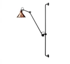 Applique murale, Lampe Gras 214, cuivre raw, H118cm - Dcw éditions
