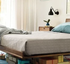 Applique murale, Lampe Gras N°304 SW, avec interrupteur, noir, L14cm, H14cm - DCW éditions