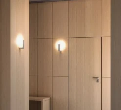 Applique murale, Lancetta F70, blanc, LED, dim, 2700K, 690 lm, L4cm, H18,5cm - Fabbian