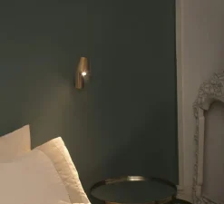 Applique murale, Le Petit, bronze, LED, 3000K, 130lm, L11cm, H14cm - FARO