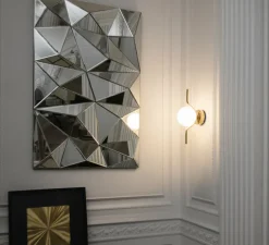 Applique murale, LE VITA, or, LED, 2700, 570lm, L14cm, H40cm - Faro