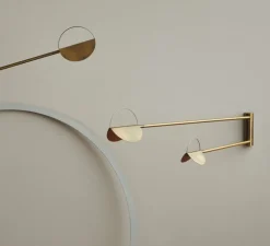 Applique murale, Leaves, laiton, LED, 2700K, 4W, L92cm, H24,3cm - Bolia