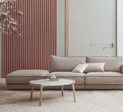 Applique murale, Leaves, laiton, LED, 2700K, 4W, L92cm, H24,3cm - Bolia