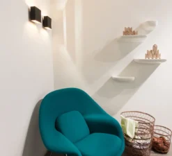 Applique murale LED, Split Medium, noir et blanc, H16cm, L15,2cm - Modular