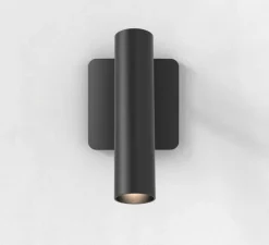 Applique murale, Leda Single, noir, L11cm, H18cm - Astro