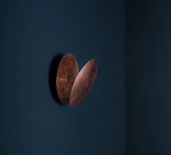 Applique murale, Lederam W, cuivre, LED, dim, 2700K, 1550 lm, Ø25cm, H25cm - Catellani & Smith