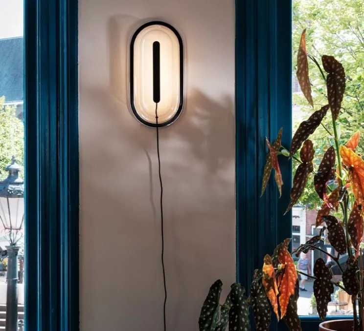 Applique murale, Led's Strip, anthracite, LED, 3000K, 328 lm, L18,9cm, H36,5cm - Fatboy