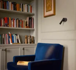 Applique murale, Ledtube A, noir, LED, 2700K, 131 lm, L6,5cm, H6,5cm - Marset