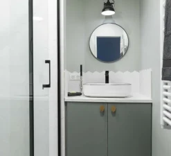 Applique murale, light.055, noir, H31cm, P20cm - Zangra