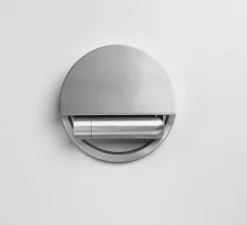 Applique murale, liseuse, Ledtube R droite, aluminium, avec grille, LED, 2700k, 115,5lm, H13,2cm - Marset