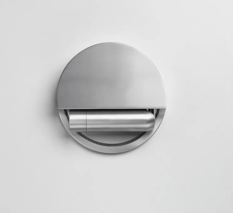 Applique murale, liseuse, Ledtube R droite, aluminium, avec grille, LED, 2700k, 115,5lm, H13,2cm - Marset