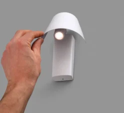 Applique murale, liseuse, LE PETIT, blanc, LED, 130lm, 3000K, H5,5cm, H10cm - Faro