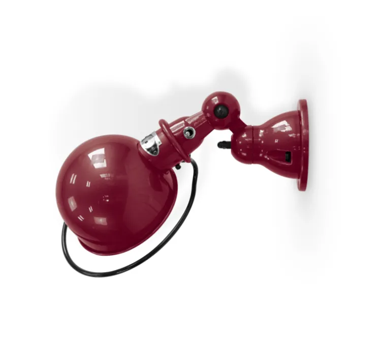 Applique murale, Loft D1000, bourgogne, Ø15cm, P40cm - Jieldé