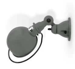 Applique murale, Loft D1000, gris souris mat, Ø15cm, P40cm - Jielde