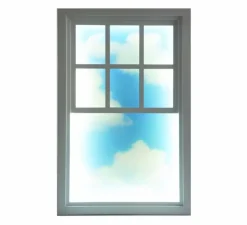 Applique murale, Loft Window, bleu ciel, L57cm, H90cm - Seletti