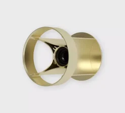 Applique murale, Loop, Or, IP44, L18cm, H12,5cm - Tala