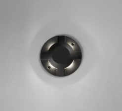 Applique murale, Loth, 4L, noir, IP67, LED, 3000K, 472 lm, L20cm, H20cm - Faro