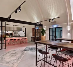 Applique murale, Lotis tubed wall 2x, blanc et or, H27,5cm - Modular