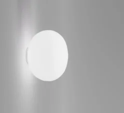 Applique murale, Lucciola AP 27, blanc, Ø21cm, H27cm - Vistosi