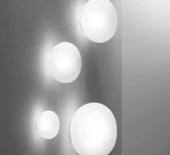 Applique murale, Lucciola AP 27, blanc, Ø21cm, H27cm - Vistosi