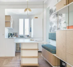 Applique murale, Lucellino NT LED, blanc, rouge, Ø26cm, H26cm - Ingo Maurer