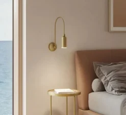 Applique murale, Madame 288.10.ME, laiton, L6cm, H41,5cm - Il Fanale