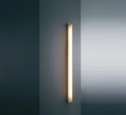 Applique murale, Manhattan, blanc, chrome, IP44, LED, 2700K, 2608 lm, L7,8cm, H63,5cm - Marset