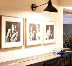 Applique murale, Mantis BS5, noir, L45cm, H12cm - Dcw editions