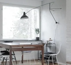 Applique murale, Mantis BS2, noir, L153cm, H68cm - Dcw editions