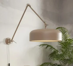 Applique murale, Marseille, sable, Ø48cm, H17cm - It's About Romi