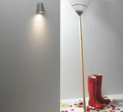 Applique murale, Mast Light, gris, IP65,Ø8,5cm, H13,5cm - Astro