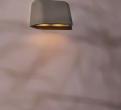 Applique murale, Mast Twin, béton mat, IP44, L23cm, H13,8cm - Astro