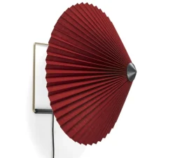 Applique murale, Matin 380, rouge oxidé, LED, dim, 2800K, 150 lm, Ø38cm, H25cm - HAY