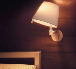 Applique murale, Melampo, gris, L23cm, H35cm, 2800K, 468lm - Artemide