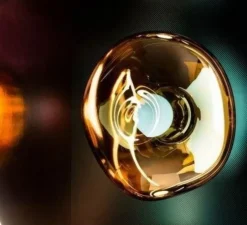 Applique murale, Melt Mini, cuivre, LED, 3000K, 800lm, L30cm, H29cm - Tom Dixon