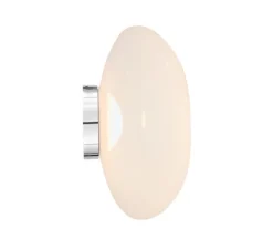 Applique murale, Melt, opal, argent, LED, dim, 3000K, 800 lm, Ø28cm, H50cm - Tom Dixon