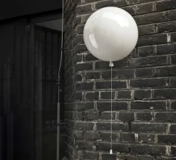 Applique murale, Memory 400, blanc brillant, Ø40cm, H41,5cm - Brokis