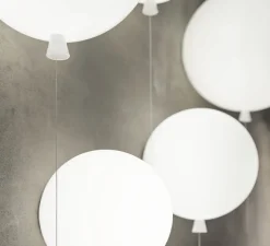 Applique murale, Memory 400, blanc brillant, Ø40cm, H41,5cm - Brokis