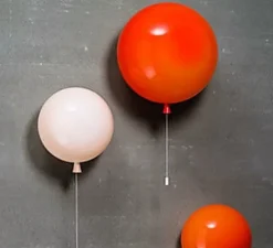 Applique murale, Memory 400, orange, Ø40cm, H41,5cm - Brokis