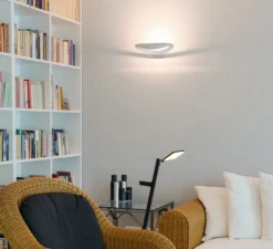 Applique murale, Mesmeri, blanc, LED, 2700K, 2450lm, dimmable, L34cm, H7,9cm - Artemide