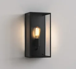 Applique murale, Messina 200, Noir, IP44, L17,5cm, H40cm - Astro Lighting