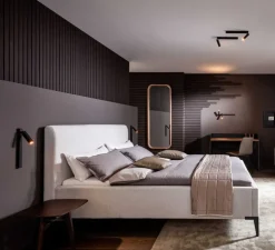 Applique murale, Mick Snooze 1.0, noir et or, LED, 2700K, 190lm, L15,6cm, H37,5cm - Wever & Ducré