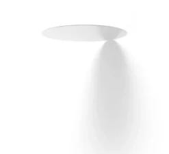 Applique murale, Millimetro, argent, LED, dim, 2700K, 1427 lm, Ø25cm, H3cm - Luceplan