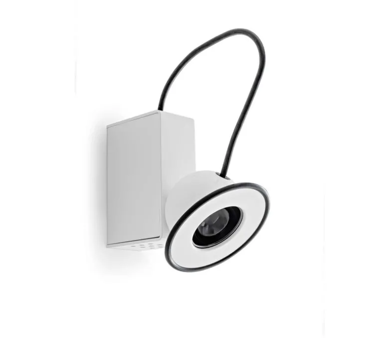Applique murale, Minibox, blanc, LED, dim, 3000K, 640 lm, Ø10,3cm, H15cm - Stilnovo