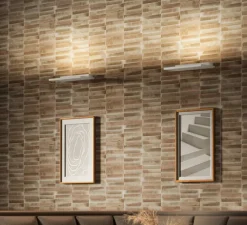 Applique murale, Minus, blanc, LED, 2700K, 2500 lm, L28cm, H12cm - Lumen Center Italia