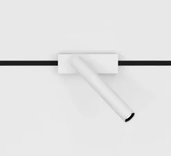 Applique murale, Mira, blanc mat, LED, endless, Casambi, 2700K, 327lm, L12cm, H17,3cm - Davide Groppi