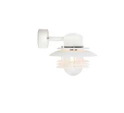 Applique murale, Mira, blanc, IP23, Ø23,9cm, H23,5cm - Belid