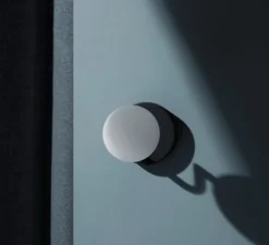 Applique murale, Mobil 12, noir, en saillie, L12cm, H12cm - PHOLC