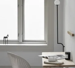 Applique murale, Mobil 150, noir, Ø14cm, H150cm - PHOLC