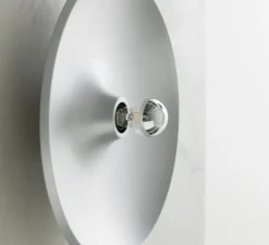 Applique murale, Model 262, aluminium, L46,8cm, H46,8cm - Astep